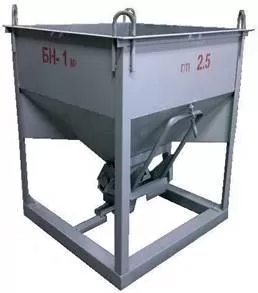 Бадья вертикальная – БНк-1.0-П (пирамида)