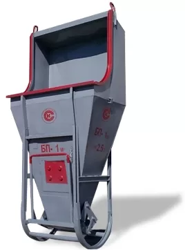 Бадьи для тяжёлого бетона поворотные – БПк