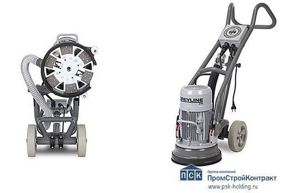 Мозаично-шлифовальная машина по бетону HTC Greyline 270