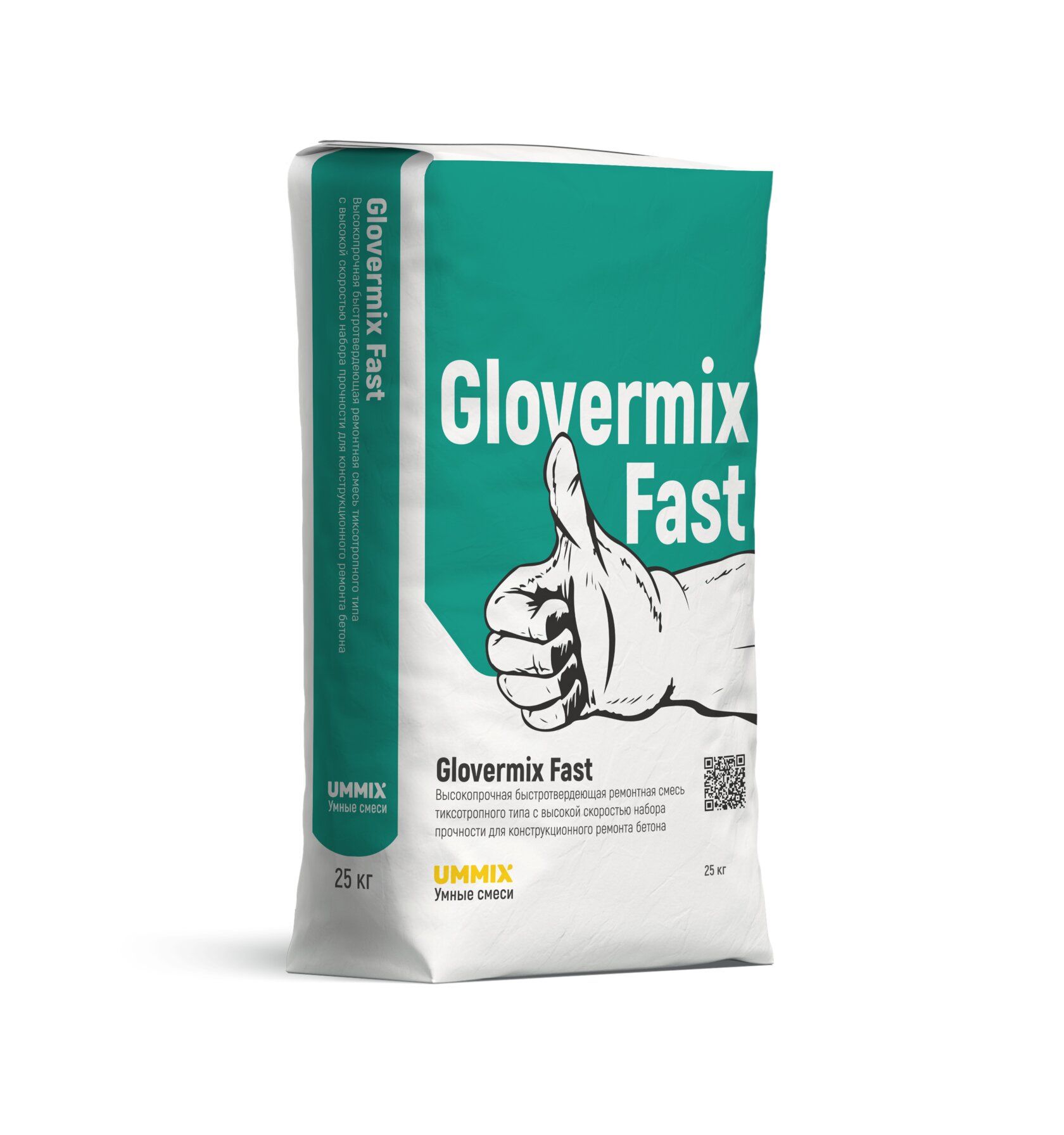 Высокопрочный быстротвердеющий состав тиксотропного типа Glovermix Fast