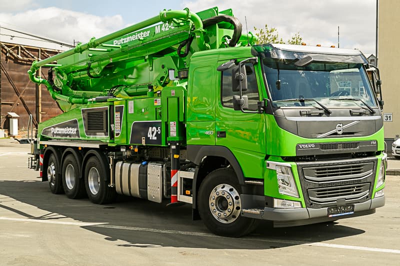 Автобетононасос Putzmeister М 42-5 LW, VOLVO FM 460