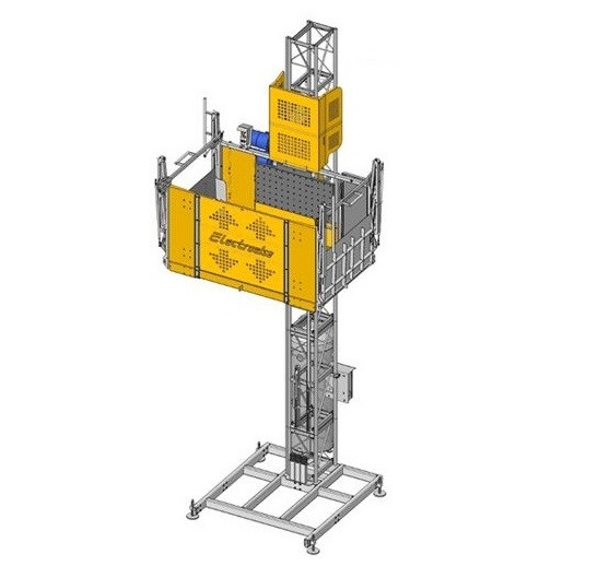 Грузовой подъемник Electroelsa ELSA М20 R (прямоугольная мачта)