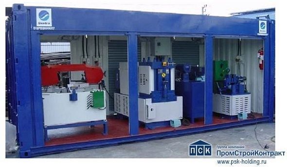 Оборудование технологической системы BARTEC для нанесения резьбы на арматуру для соединения муфтами