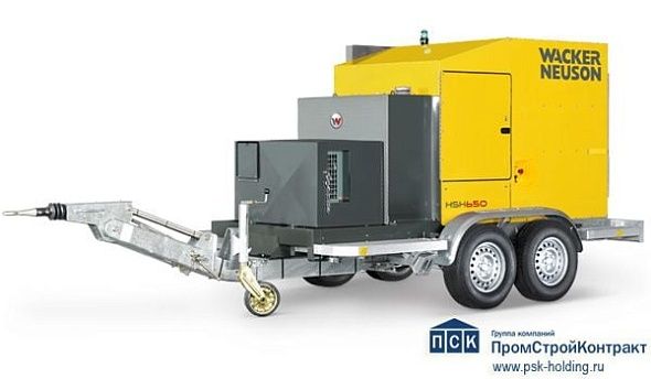 Тепловая установка для прогрева грунта и бетона Wacker Neuson HSH 650 (облегченная)