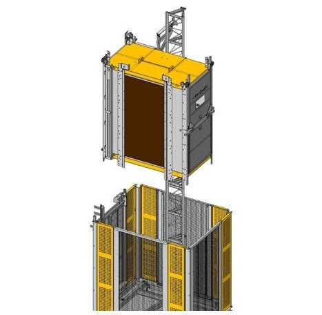 Лифт строительный грузопассажирский Electroelsa ELSA Н10 (EHP 800)