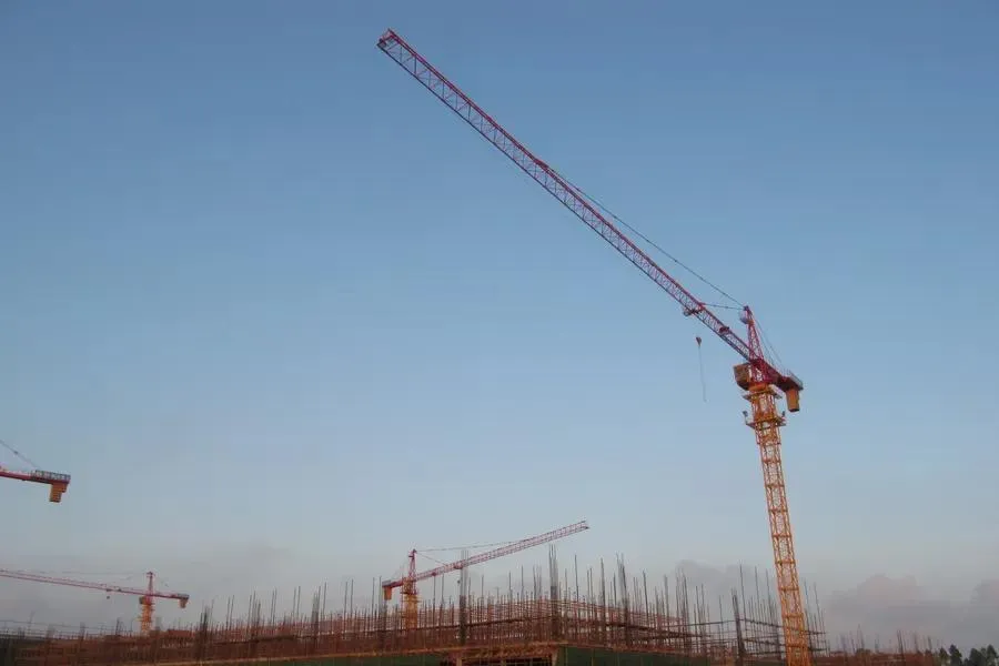 Башенный кран Sany SYT80A3 (T6013-6) с оголовком стрелы