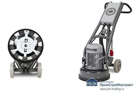 Мозаично-шлифовальная машина по бетону HTC Greyline 400