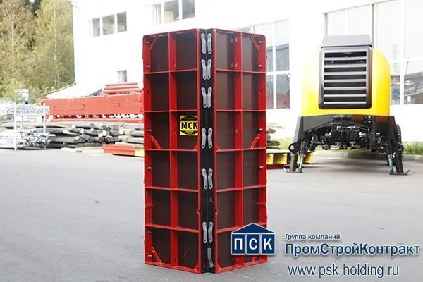 Панель 40x125 мелкощитовой опалубки МСК