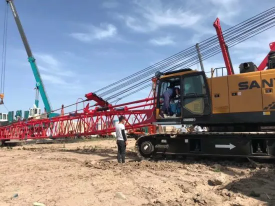 Гусеничный кран SANY SCC600HD