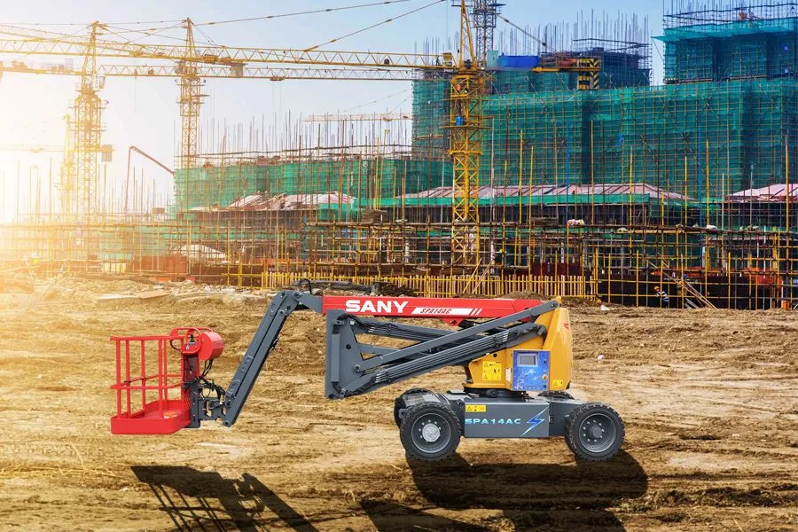 Коленчатый самоходный подъёмник Sany SPA14AC (SPA46AC)