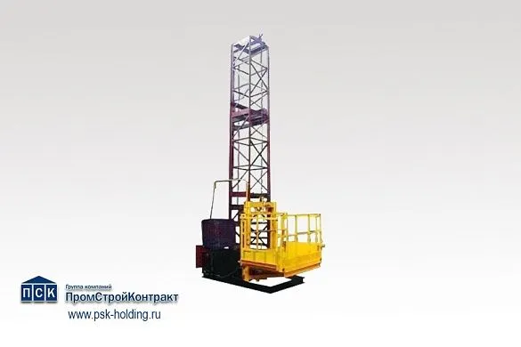 Подъемник мачтовый секционный ПМГ г/п 500/630 кг