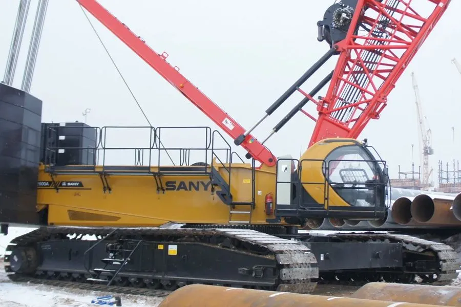 Кран гусеничный SANY SCC2800A  с решётчатой стрелой
