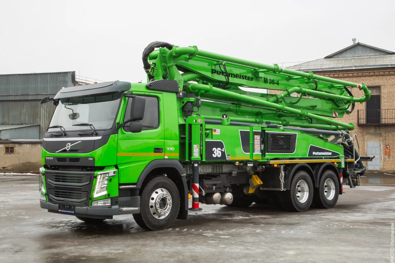 Автобетононасос Putzmeister М 36-4 LW, VOLVO FM 330
