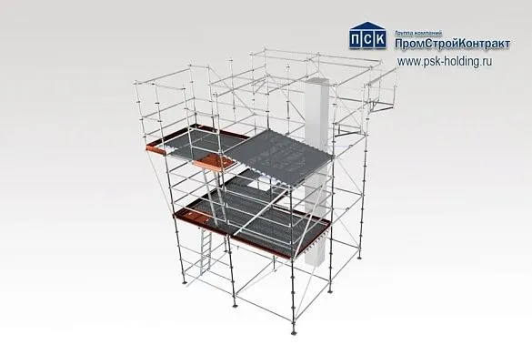 Леса для тренировочных полигонов PSK SCAFF SYSTEM