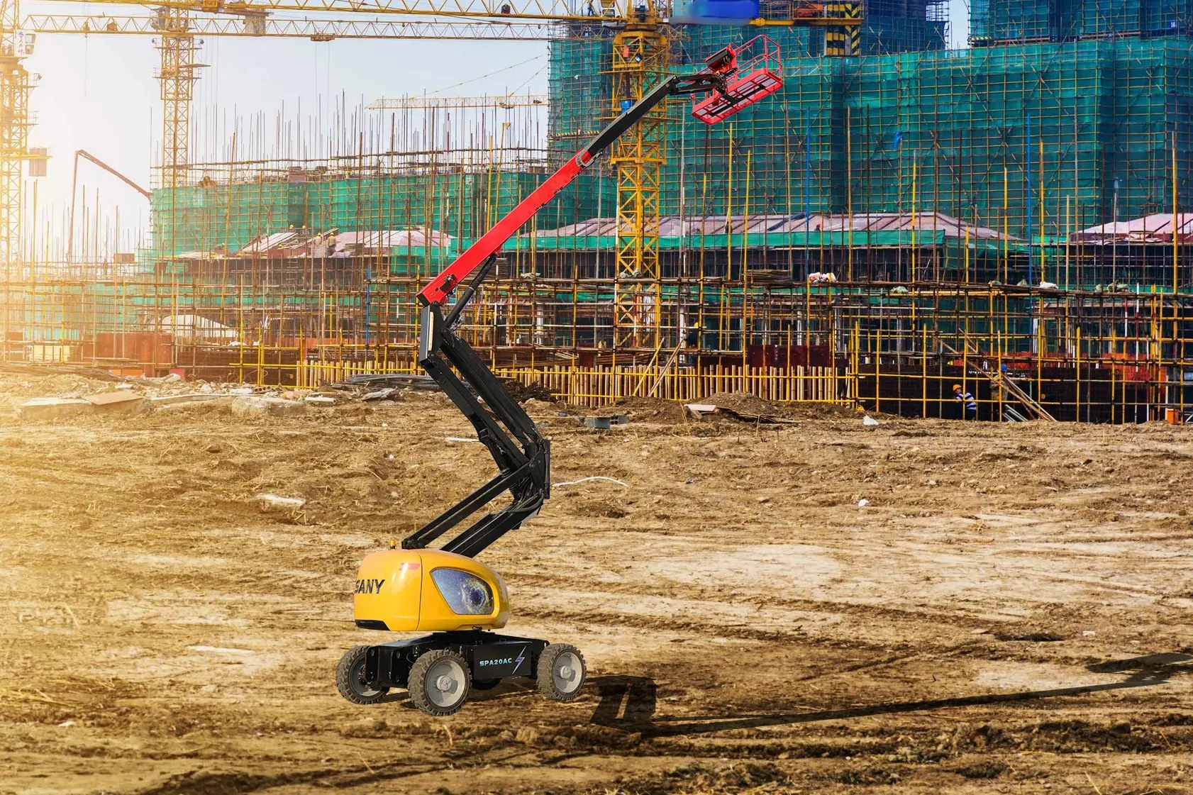 Коленчатый самоходный подъёмник Sany SPA20AC            